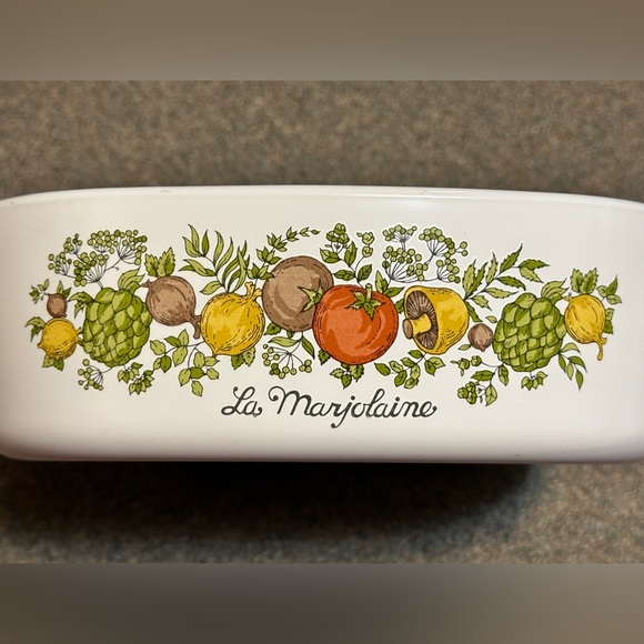 Rare Vintage Corning Ware PYREX Spice Of Life 2 Liter A-2-B La Marjolaine Dish - Picture 13 of 14